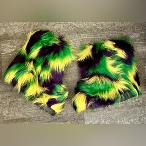 MARDI GRAS - Mid Calf - MAMBO Faux Fur Boots